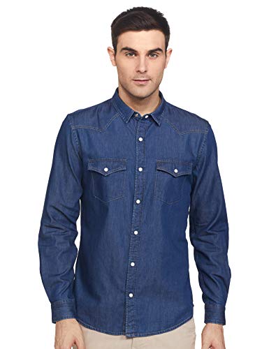 Image of United Colors of Benetton Men's Cotton Slim Fit Shirt
