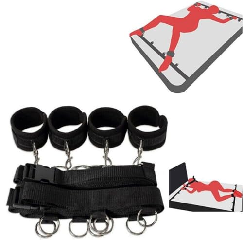 binxliuxo Ceinture et Crochet en Maille Robuste, Facile à accrocher, adapté à Tous Les Lits B-D-S-M Šêxuelle Sèxtôyšê Jeux Accessoires
