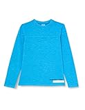 die Passform ist regulär s.Oliver Junior Boy\'s 2127539 T-Shirt, Langarm, Blue Green, 128/134