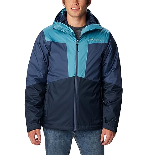 Columbia Men's Wallowa Park Interchange Jacket, Collegiate Navy