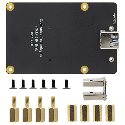 Module X857 V2.0 mSATA SSD USB 3.0 premium pour carte mère Pi 4 B