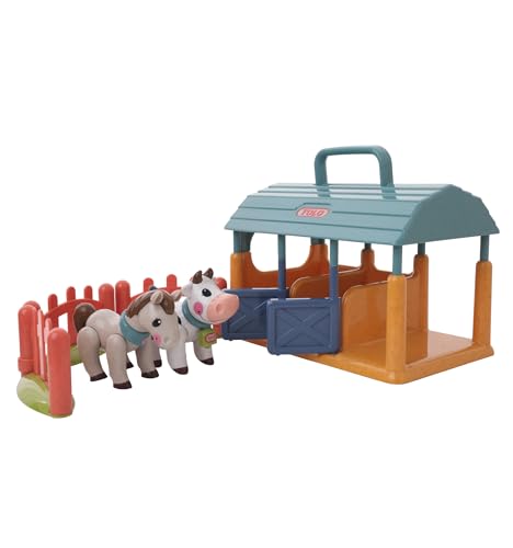 Tolo First Friends Cow & Horse Stable Set