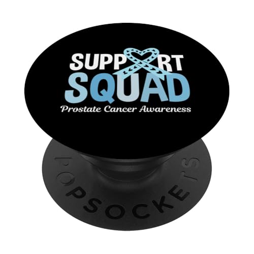 Cinta azul claro para concientización sobre el cáncer de próstata de Support Squad PopSockets PopGrip Intercambiable
