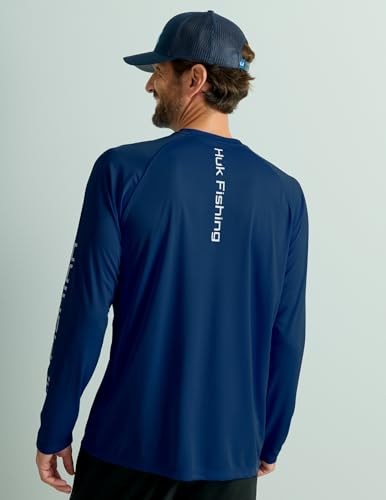 Image of HUK Men's Pursuit Vented Long Sleeve Fishing Shirt (+30 UPF)