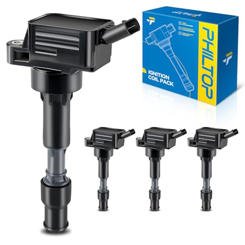Image of PHILTOP 4 Pack Ignition Coil UF816 Fit for Forte Soul Seltos Optima Elantra