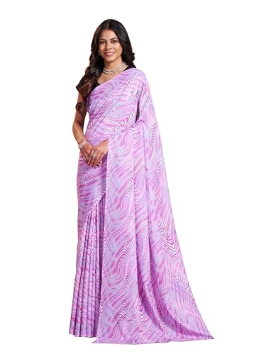 Image of Garden Vareli Art Silk Abstract Printed Saree