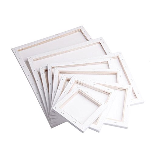 Mintice Artist Blank Stertched Acrylic Box Framed Cotton Art Canvas Oil Painting 18 X 24cm