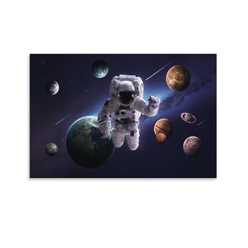 Astronaute de l'espace POLIUAWS, l'art mural pour sublimer votre bain