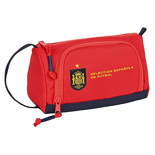 Portatodo con Bolsillo Desplegable Vacío Seleccion Española de Fútbol, 200x85x110 mm