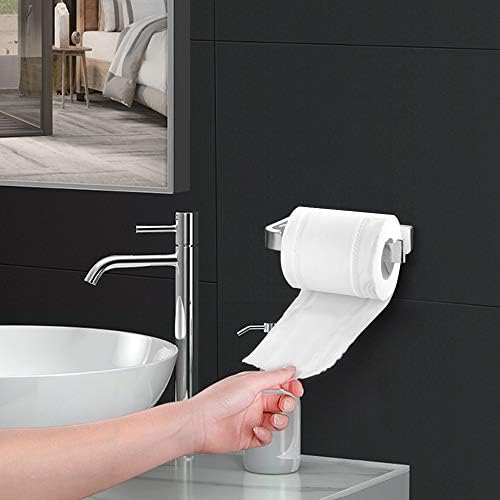 ecooe Toilet Roll Paper Holder Wall Holder made of Chrome-plated solid Copper for Modern Bathroom Toilet paper holder Kitchen Roll Holder Anti-rust