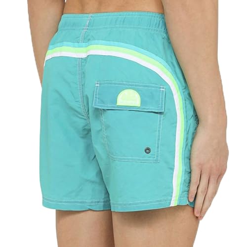 SUNDEK Stone Wash Elasticated Waist Schwimmshort Herren