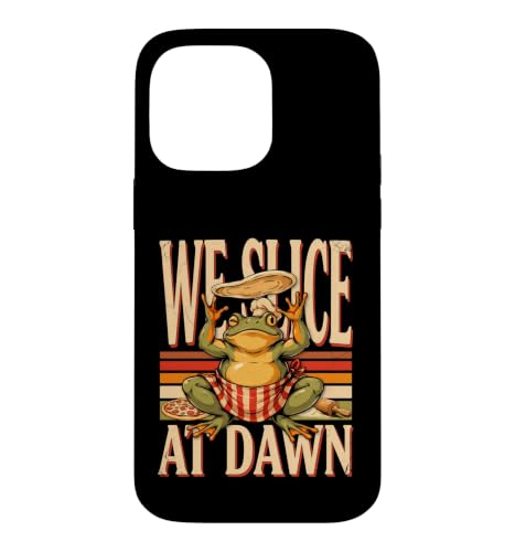 �s�U�J�G�� We Slice At Dawn Food ���[���A �X�}�z�P�[�X iPhone 14 Pro Max �p