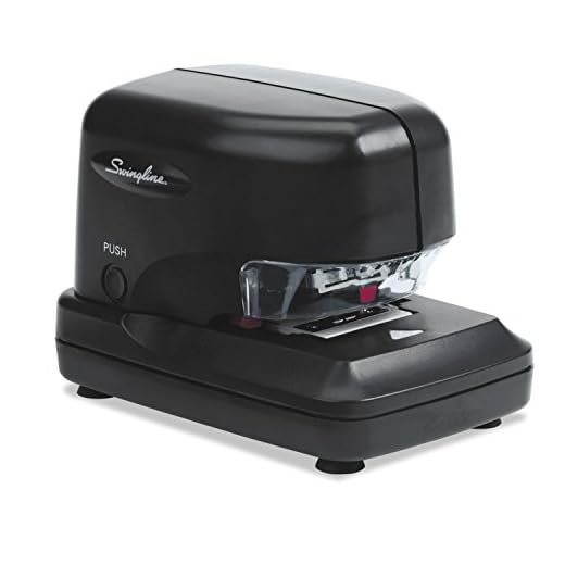 Swingline Electric Stapler, High Volume, 30 Sheet Capacity, Jam Free Stapling, Includes 5000 Staples, Black (69008)