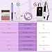 YLYYCC Electric Nail Drill Cordless Nail File with UV Lamp:Professional for Acrylic Gel Dip Powder Nails Portable Nail Kit Machine for Women Girl Manicure Pedicure Nail Set Rechargeable Lightweight