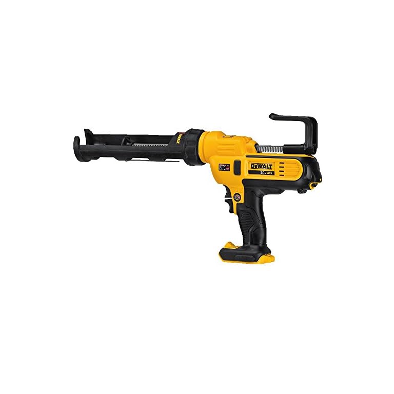 DEWALT 20V MAX Cordless Caulking Gun, 10oz/300ml, Tool Only (DCE560B)