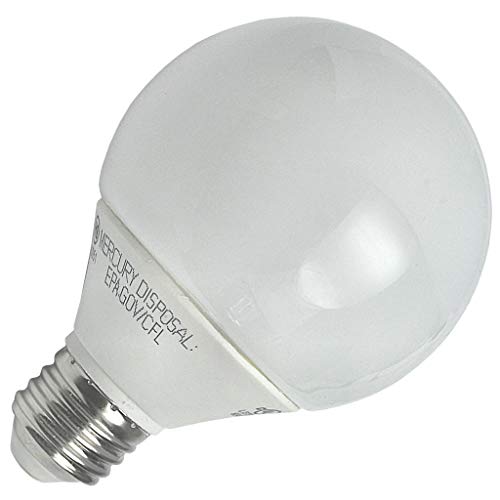 Ge 89629 Fle11/2/G25Xl Globe Screw Base Compact Fluorescent Light Bulb