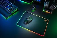 Razer Basilisk Ultimate - Kabellose Gaming-Maus mit 11 programmierbaren Tasten (Optischer 20k Focus+ Sensor, Optischer Mausschalter, RGB Chroma, Anpassbares Scrollrad) Schwarz – Ansicht 2