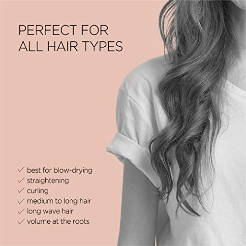 F3 Systems Magic Curling Thermal Brush(1.7 Inch), Cut Drying Time,Self-Standing Round Brush, Great Blowout, Ceramic Coated Barrel, Quick Styling Brush,Blowout Volume,Ionic Thermal Barrel, Wave Styler #TOP5