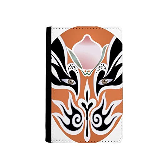 Peking Opera Étui Portefeuille Passeport aux finitions élégantes