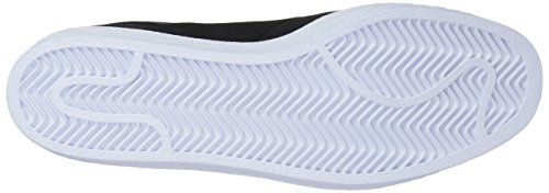 Adidas ORIGINALS Tênis feminino Superstar slip-on, Preto/Preto/Branco, 13