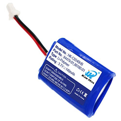 Kh Kam Hua Plantronics Cs540, C054 Battery Replacement, 84479-01, 86180-01 Battery For Plantronics Cs540, C054 Headset, #TOP3