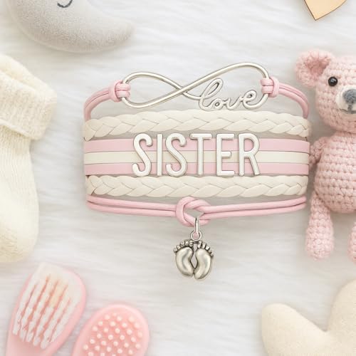 Infinity Collection Sister Bracelet -Sisters Jewelry- Charm Bracelet, Big Sister Bracelet for Girls2