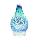Dieser gro？artige Nebelhersteller kann als Luftbefeuchter für Schlafzimmer, Aromatherapie-Diffusor, ？ldiffusor für Schlafzimmer, LED-Diffusor und Aromadiffusor verwendet werden.？Die wasserlose automatische Abschaltung, das wechselnde LED-Licht und das hervorragende Glasmaterial machen es zur besten für Sie!
