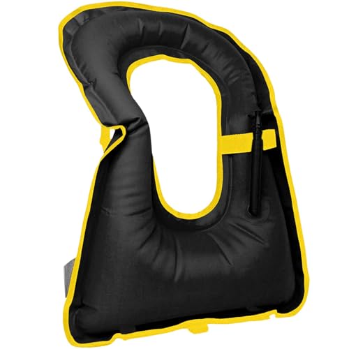 Snorkel Vest for Adults, Adjustable Light Snorkeling Jackets Safety Vests for Diving, Snorkeling, Swimming, Surfing (Up to 200 lbs Loading)