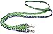 CHALLENGER Horse Western Nylon Braided Knotted Roping Barrel Reins Lime Green Purple 60789