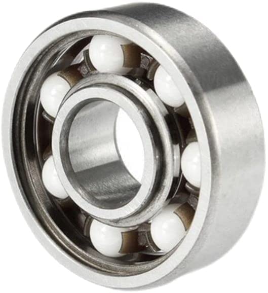 Roulements 608 2RS céramique ZrO2 blanc pour skateboard durable - 2