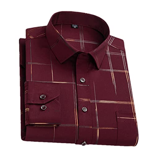 Chemise extensible homme anti-engoncement à manches longues taille S casual