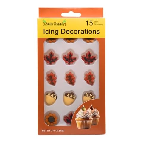Oasis Supply Thanksgiving Cake Decorations Cover