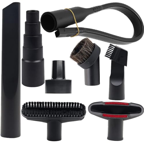 GIB 8Pcs Household Cleaning Vacuum Attachments for Shop Vac Accessories | Set…