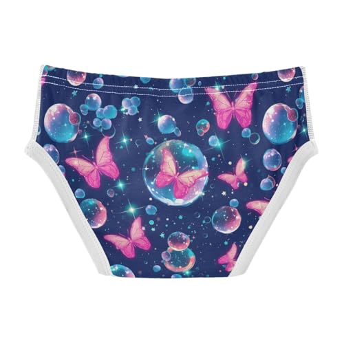 Wusikd Butterflies Sparkles Boys' Underwear Cotton Boys Briefs Soft Toddler Underwear 2T2