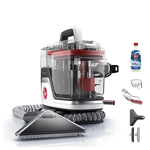 Hoover CleanSlate Plus Carpet & Upholstery Spot Cleaner, Stain Remover, Portable, FH14050, White