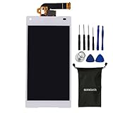 Sunways LCD Display Touch Screen Assembly for Sony Xperia Z5 Compact Z5 Mini E5823 E5803 (White)