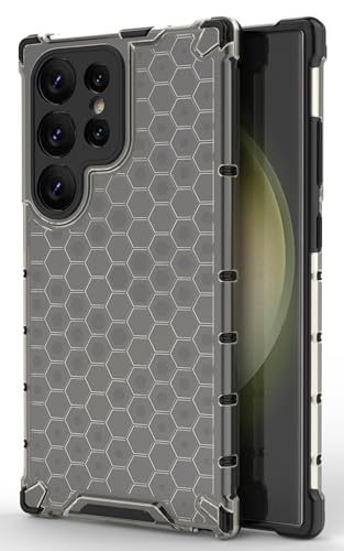 Image of Glasgow Back Case Cover Compatible with [ Samsung Galaxy S24 Ultra 5G ] (Stylish Design) - Black