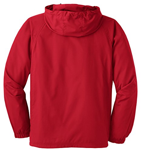 Sport-Tek Hooded Raglan Jacket Xl Black #TOP2