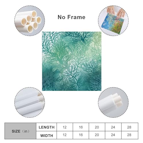 Toile murale abstraite sans cadre pour sublimer un mur vide - 2