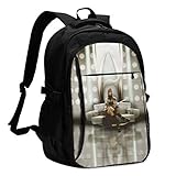 Großer Platz und Organizer: 21,1 x 34 x 45,7 cm (L x B x H); Fassungsvermögen: 30 l. 1 gepolstertes Laptopfach für einen Laptop bis zu 39,6 cm (15,6 Zoll). Ein geräumiges Hauptfach mit Platz für Bücher, Ordner, Ordner, Kleidung, Brotdose und andere Dinge des täglichen Bedarfs. Ein multifunktionales Fach mit mehreren Taschen, Stifttaschen und einem Schlüsselanhänger-Haken organisiert Ihre Gegenstände und macht sie leichter zu finden.
