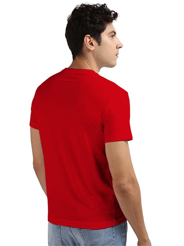 Image of Mens Round Neck Printed T Shirt Palm