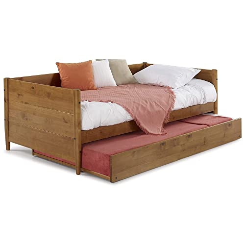 Camaflexi Mid-Century Daybed, Twin, Castanho #TOP5