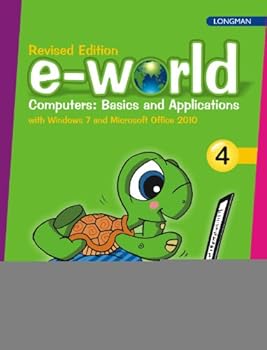 Paperback e-world 4 : Computers basics & applications for CBSE Class 4 Book