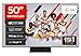 TCL 50C7K 50 Zoll QD-Mini LED Fernseher, 4K HDR Premium 2000, Smart Google TV mit 144Hz Motion Clarity Pro (Dolby Vision IQ & Atmos, HVA-Panel)