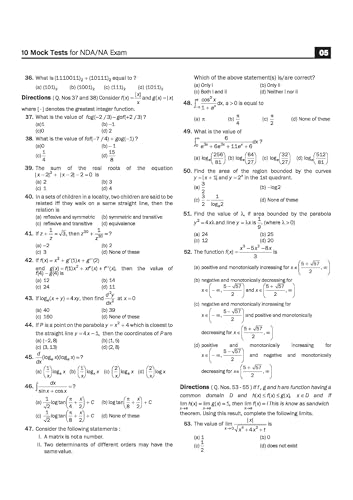 Image of Arihant UPSC NDA /NA 2026 - 10 Mock Tests | Complete Practice Book for Mathematics, General Ability Test (GAT) | Pattern, Detailed Solutions, Trend Analysis (2025-2022) & OMR Sheets