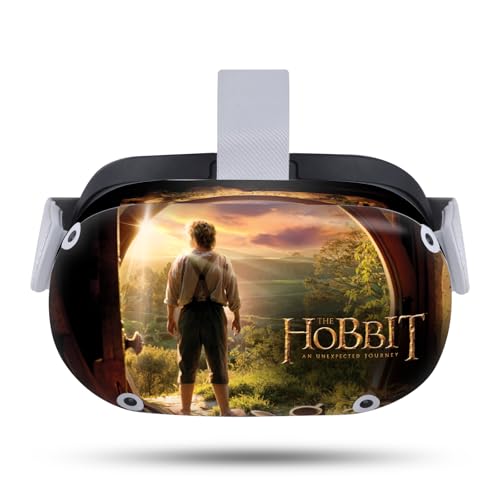 Head Case Designs Officially Licensed The Hobbit an Unexpected Journey Hobbit in Door Key Art Vinyl Sticker Skin Decal Cover Compatible with Meta Quest 2
