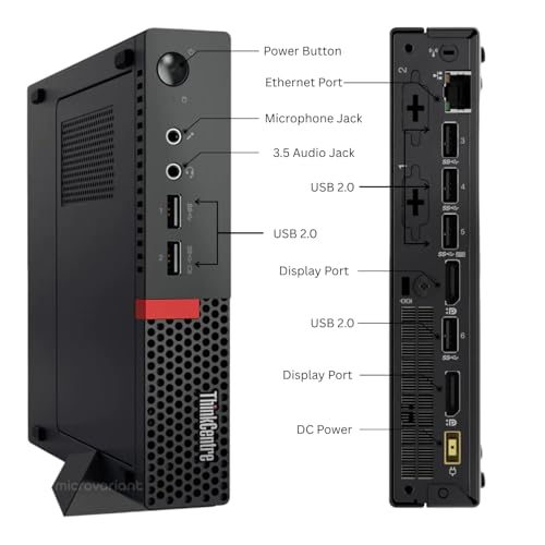 Image of Think Centre Tiny PC | Core i5-7Th Gᥱn, 8 Gb DDR4 RAM, 512GB SSD, Windows 11 Pro, with Inbuilt WiFi, HD Graphics, USB 2.0, (1 Year Brand Warranty)