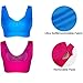 Plus Size Sports Bras for Women Anti-Sagging High Impact Bra Comfort Wireless Athletic Underwear for All-Day Wear Multicolor