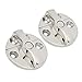 Generic Stainless Steel 316 Boat Door Cabinet Hatch Round Turn Button Twist Catch Latch Rotation for Marines Yachts (2Pcs)