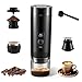 Delousiber Portable Espresso Machine & Coffee Maker, 3-in-1 with Self-Heating USB-C | 20 Bar Pressure, for Ground Coffee & Capsules | 7800mAh Battery for Camping, Car, Office & Travel (Black)